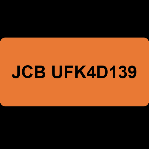 JCB UFK4D139